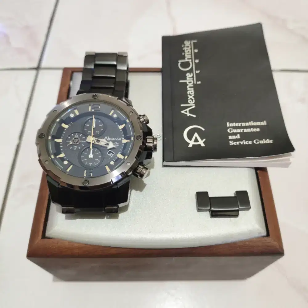 Jam Tangan Alexandre Christie 6410 MC Original