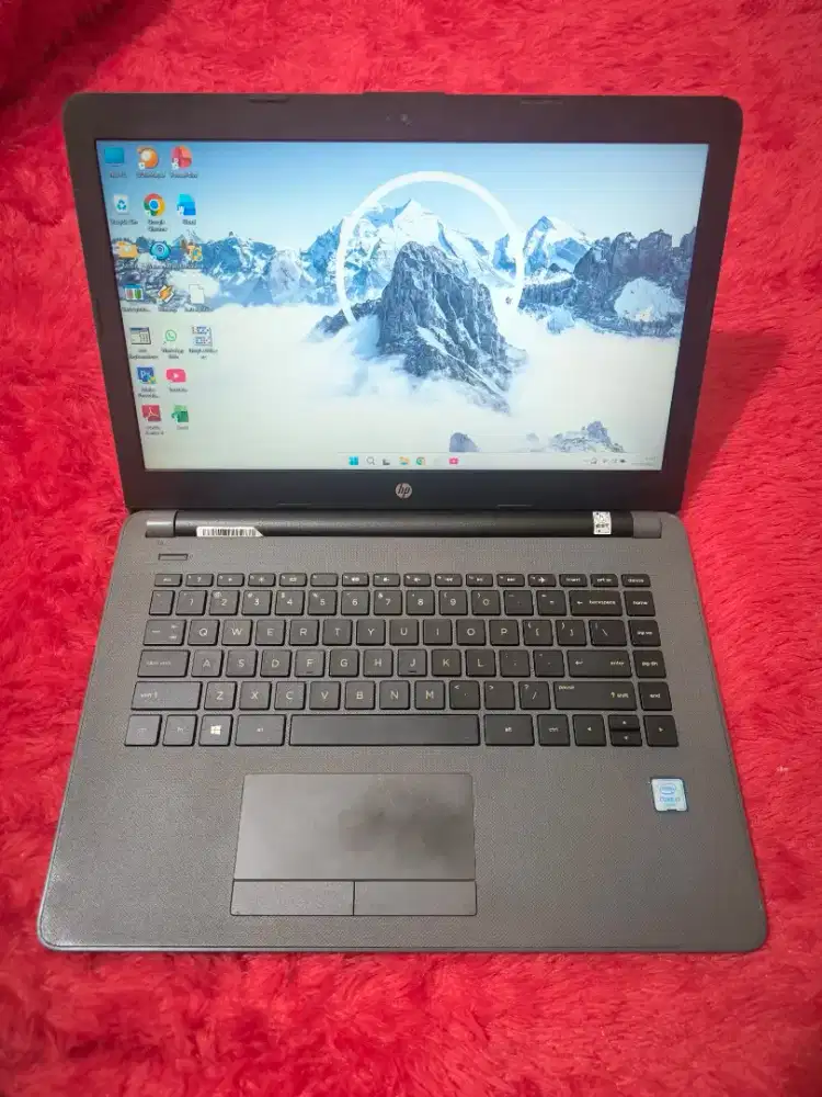 DIJUAL LAPTOP HP 240 G6 SLIM,KENCENG.CORE I3 GEN 6,RAM 8 GB,SSD 128 GB