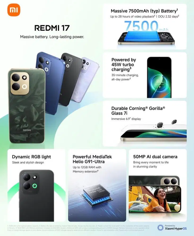 promo redmi 17 new arrival