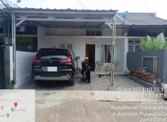 Rumah Cluster Terawat Siap Huni - Akses Jalan Lebar