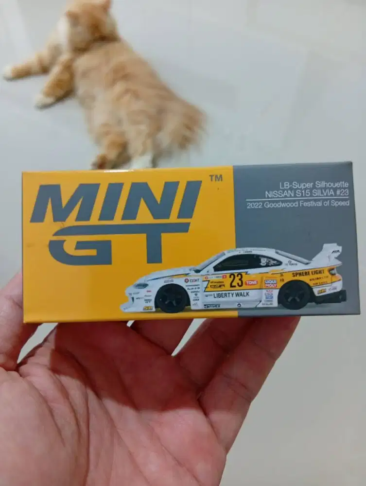 Mini GT 618 LB-Super Silhouette NISSAN S15 SILVIA #23 Goodwood Festiva