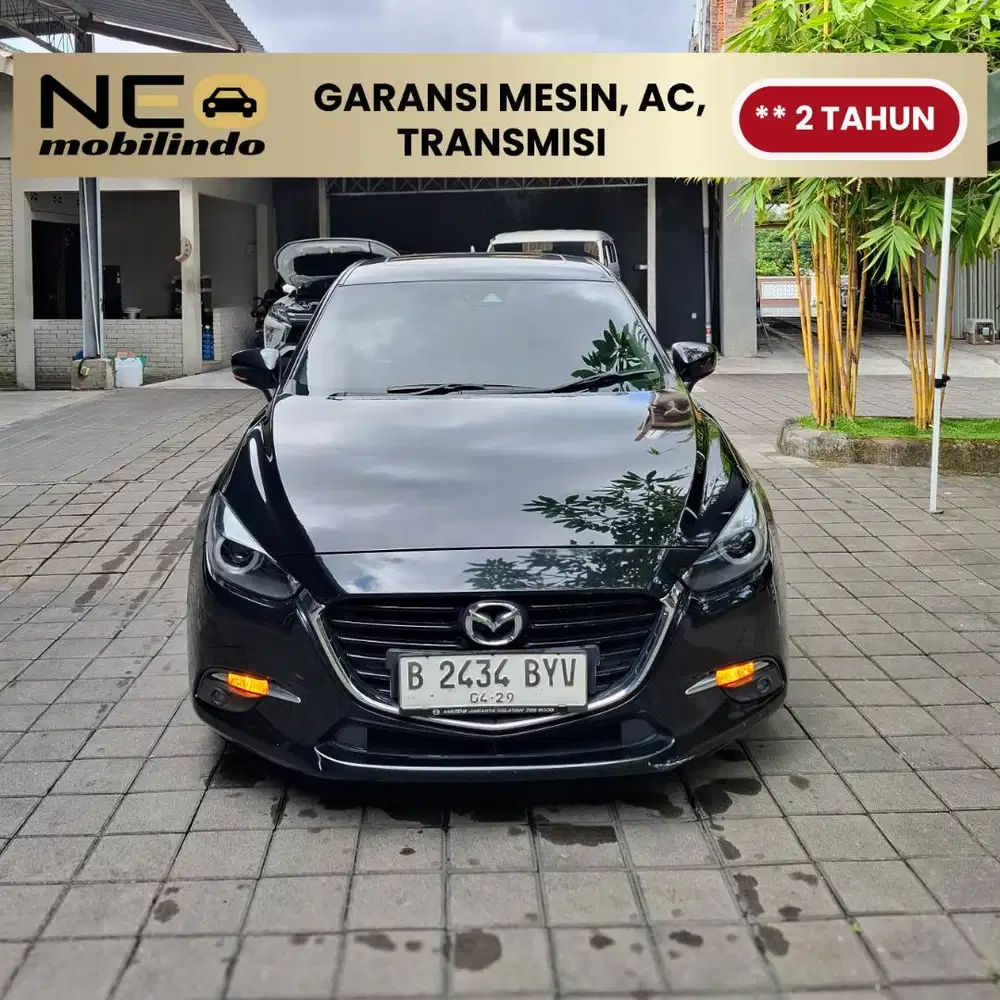 [ Garansi Mesin Matic ] MAZDA 3 2.0 AT HB 2018 HITAM METALIK