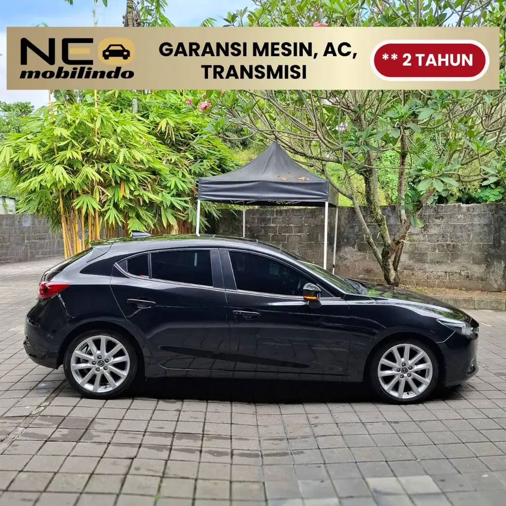 [ Garansi Mesin Matic ] MAZDA 3 2.0 AT HB 2018 HITAM METALIK