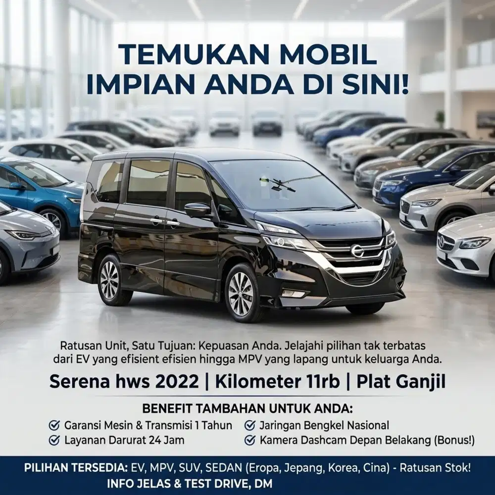 SERENA HWS 2022 KM 11 RIBU | GANJIL | HARGA CASH NEGO BUKAN JEBAKAN