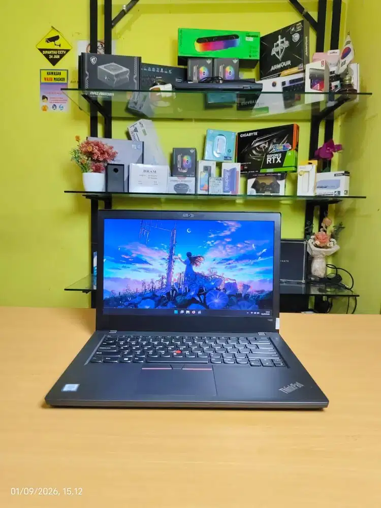 Laptop Lenovo thinkpad T480 i5 gen 8