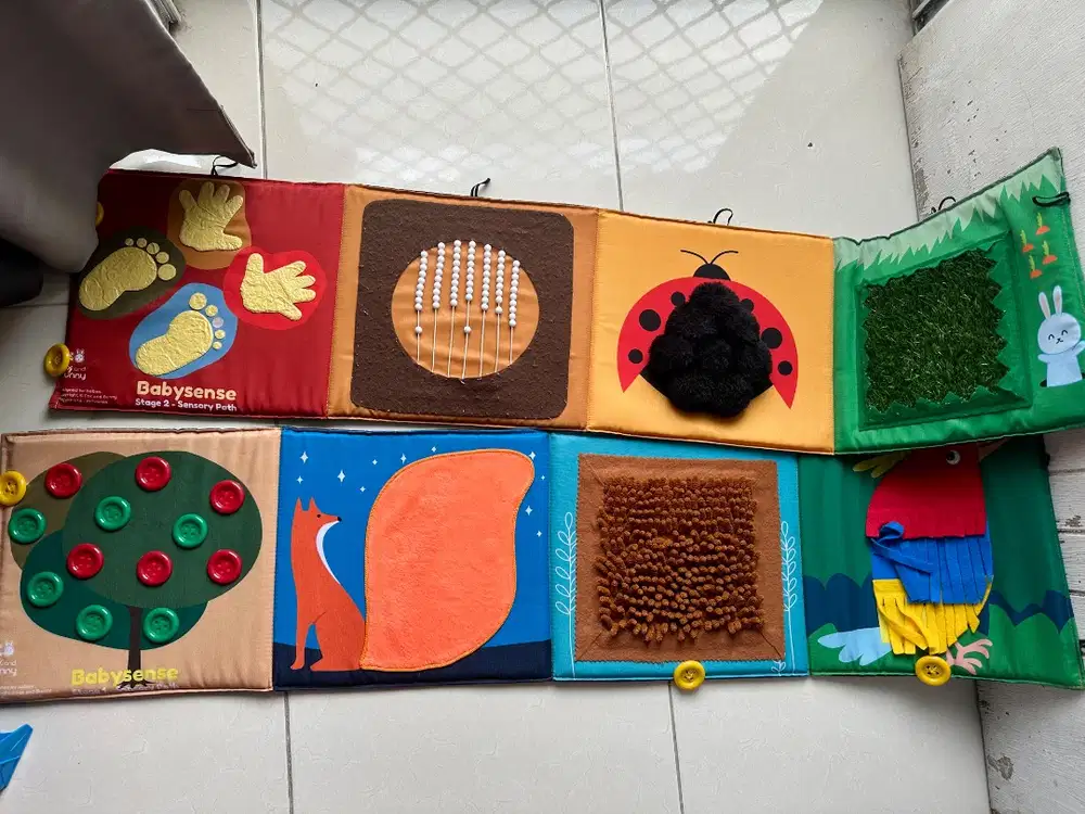 Sensory pad Fox & Bunny Official
