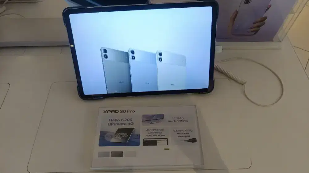 INFINIX XPAD 30 PRO SPESIFIKASI GAHAR BISA PAKE KARTU