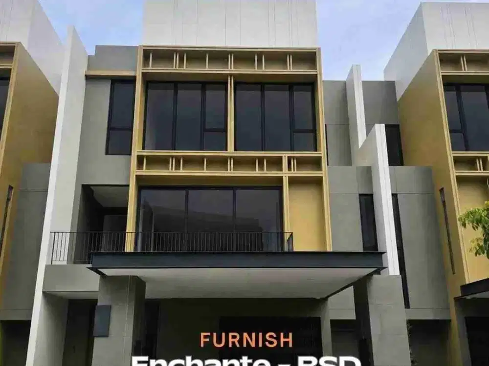 Rumah Full Furnished Belum Pernah Dihuni Cluster Enchante - BSD