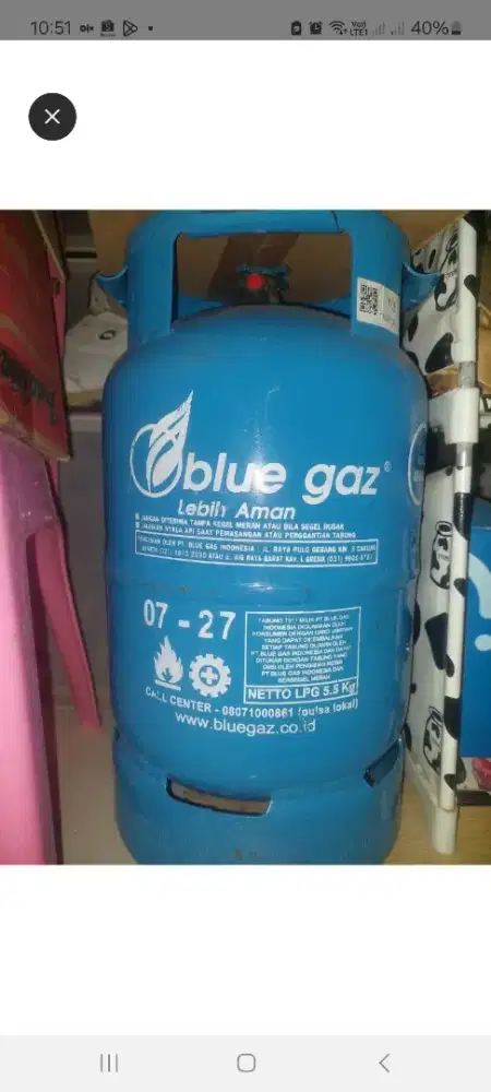 Tabung BLUE GAZ