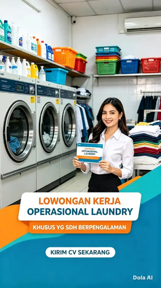 DIBUTUHKAN KRYWN LAUNDRY