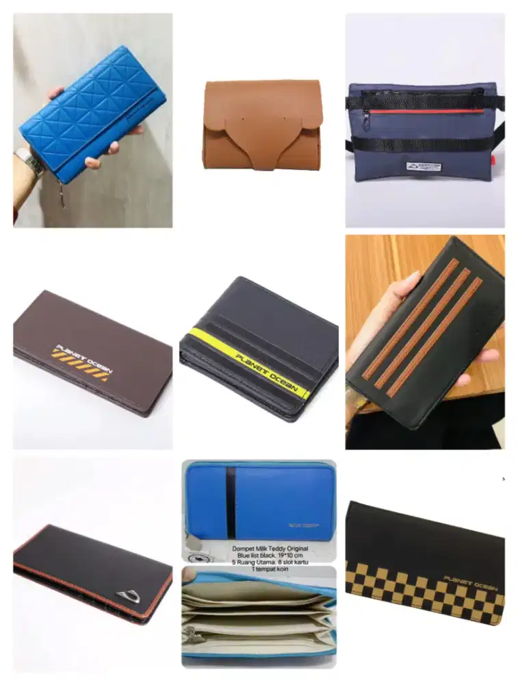 Dompet tas planet ocean