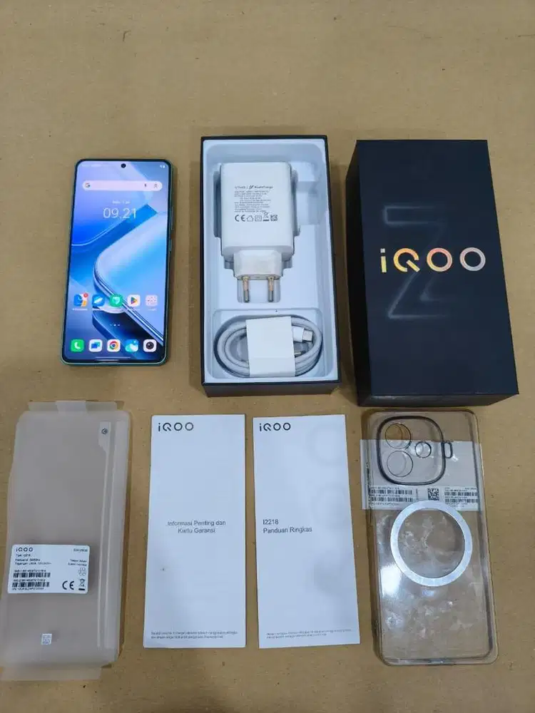 Iqoo Z9 5G (vivo) Snapdragon ram 8g rom 256gb normal mulus lengkap