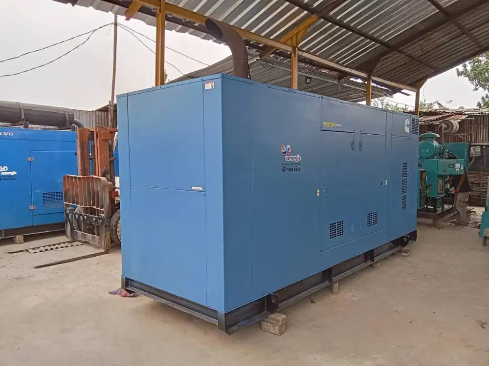 JUAL GENSET CUMMINS STAMFORD 300 kVA SECOND USED – SIAP PAKAI
