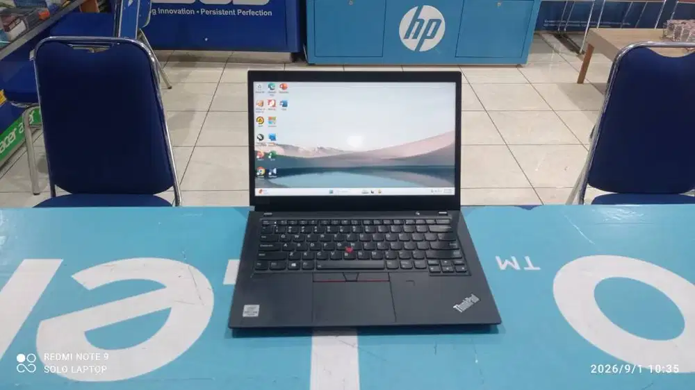 LENOVO T14 CORE i7 GEN 10 RAM 16GB SSD 256GB SEGEL/MULUS KINERJA CEPAT