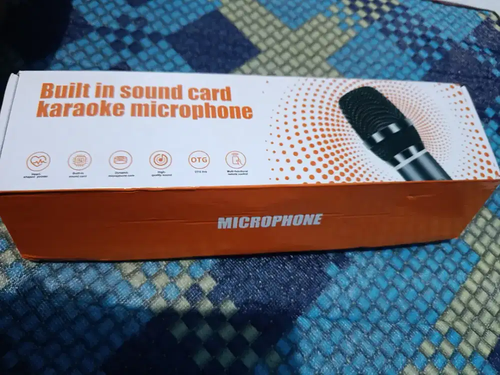 Microphone soundcard  live karaoke