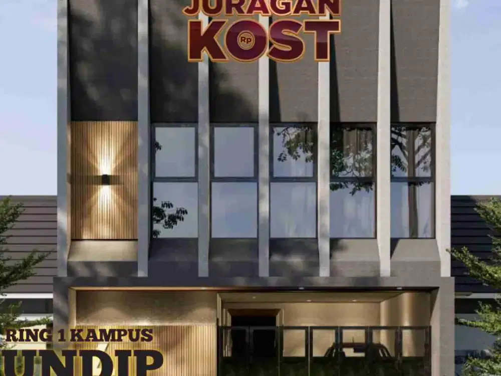KOST 16 KAMAR,SHM,DESAIN MODERN,RING 1 KAMPUS UNDIP TEMBALANG SEMARANG