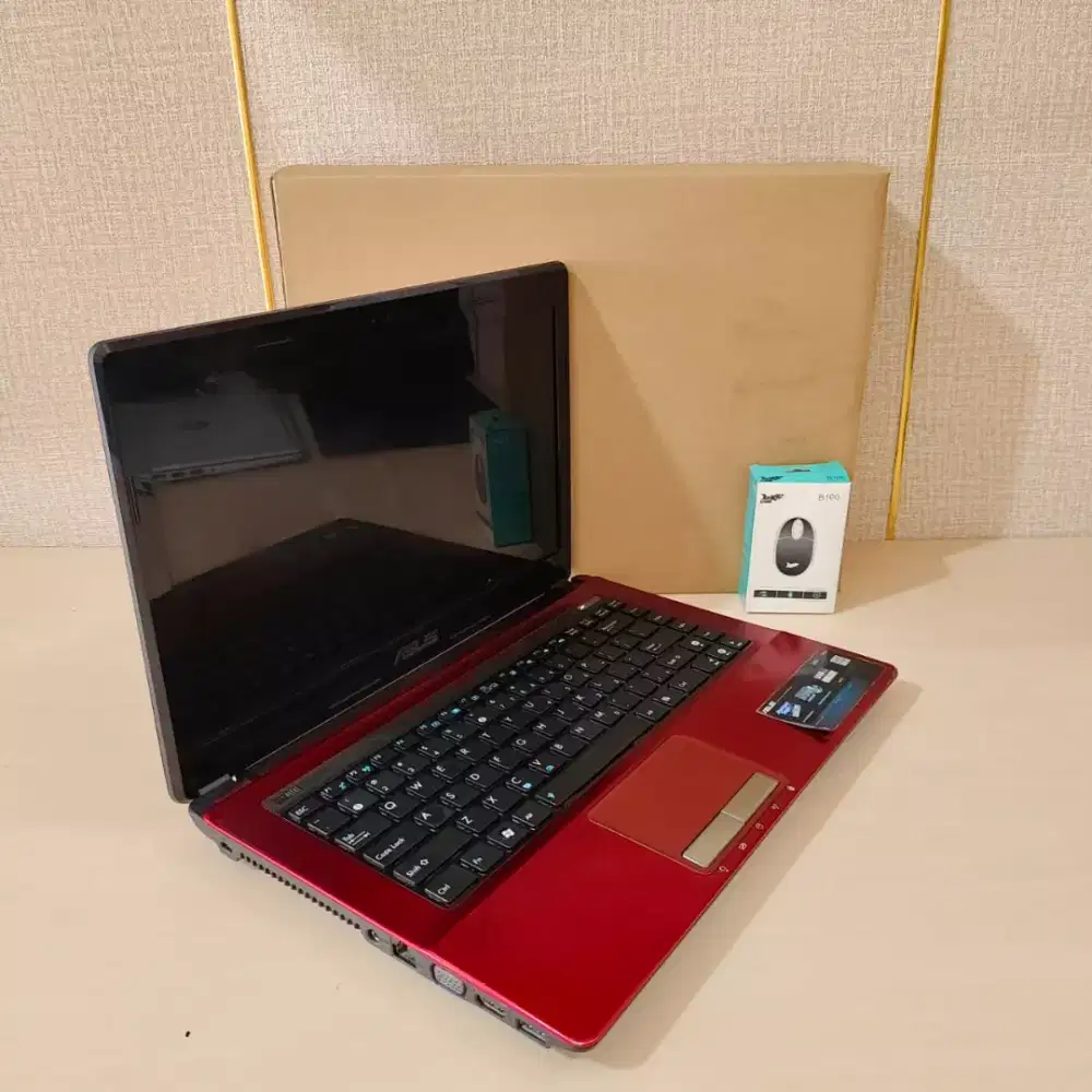 LAPTOP ASUS A43E CORE i3 RAM 8GB bonus Mouse baru Siap pakai [Bisa Dia