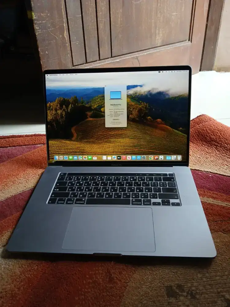Macbook pro 16-inch.2019  16\500gb