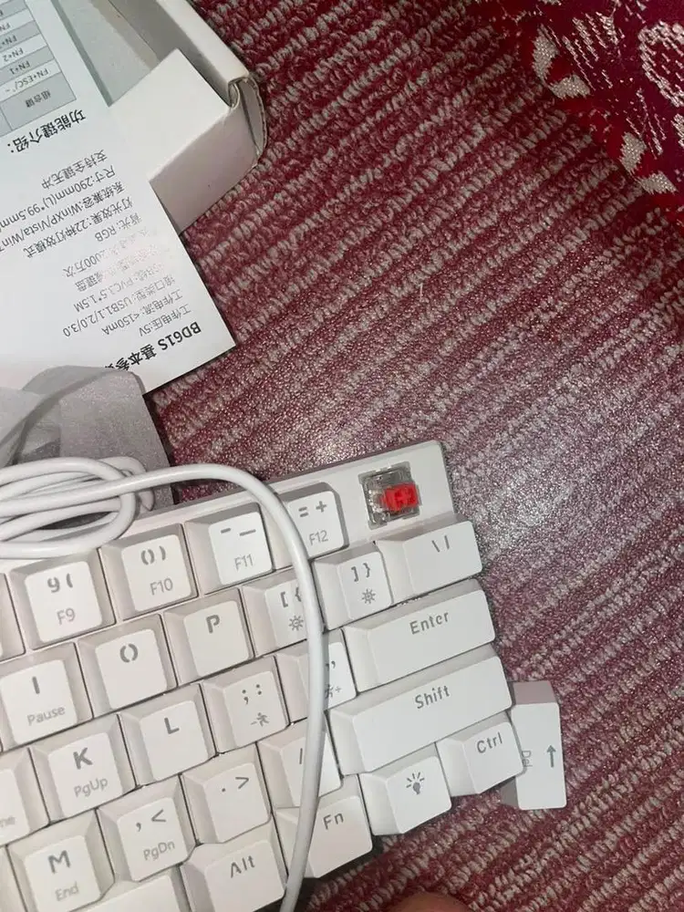 Keyboard mechanical gaming