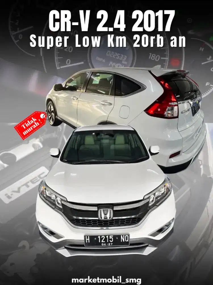 KM 20Rb CRV 2017 2.4 Putih