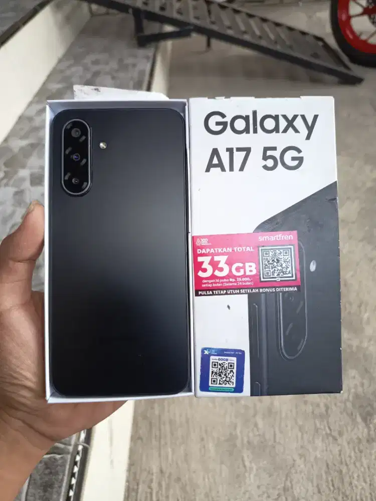 Samsung Galaxy A17 5G 8/256 (Black), Resmi SEIN, Garansi November 2026