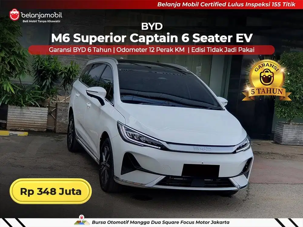 [ KM 12 PERAK ] BYD M6 M 6 Superior Captain 6Seater EV 2025 2026