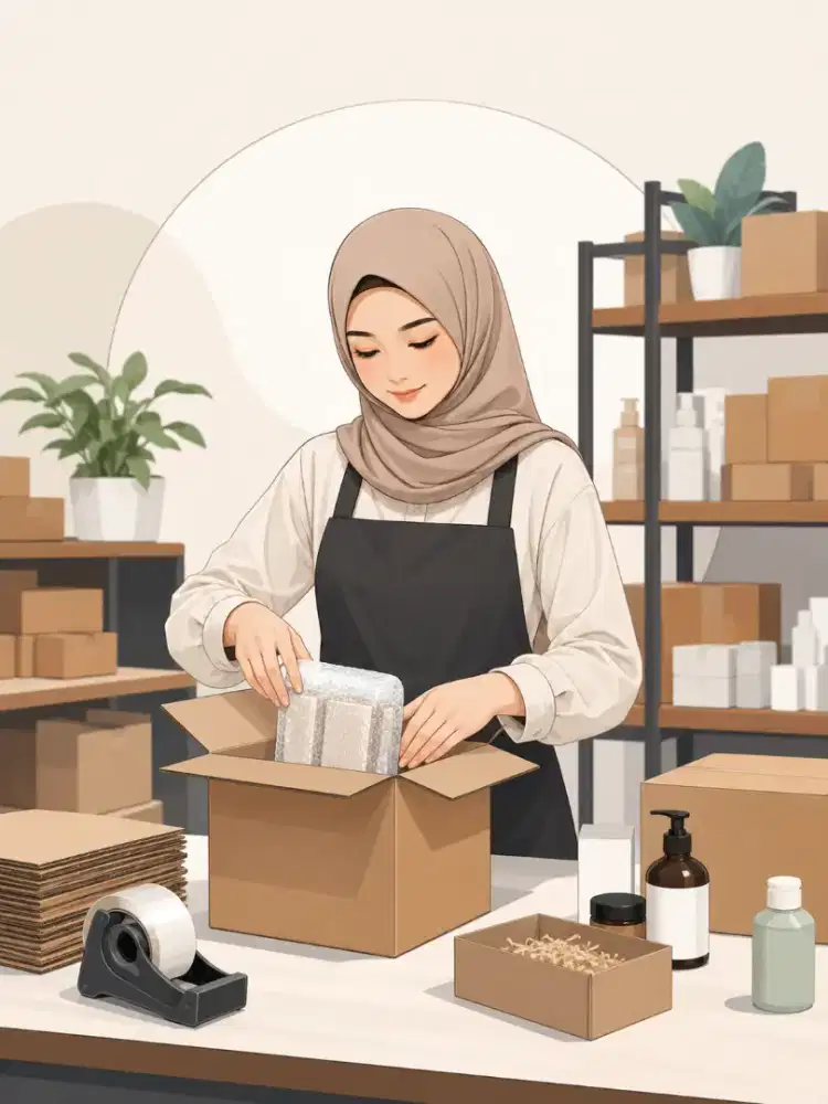 Lowongan kerja harian paking produk