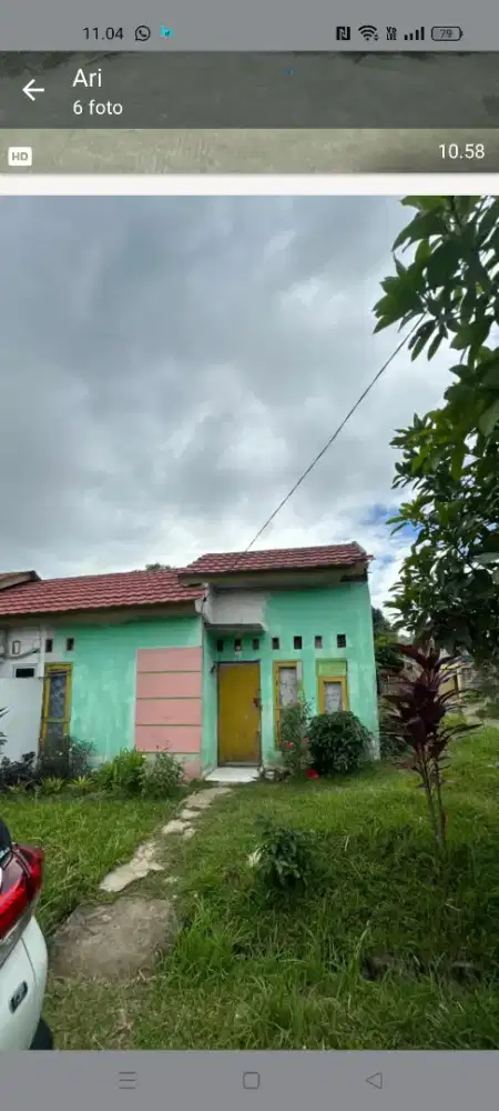 Dijual rumah Hook BU nan Murah