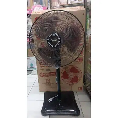 Kipas Angin Berdiri 16 Inch warna hitam 16-SDB Original cosmos