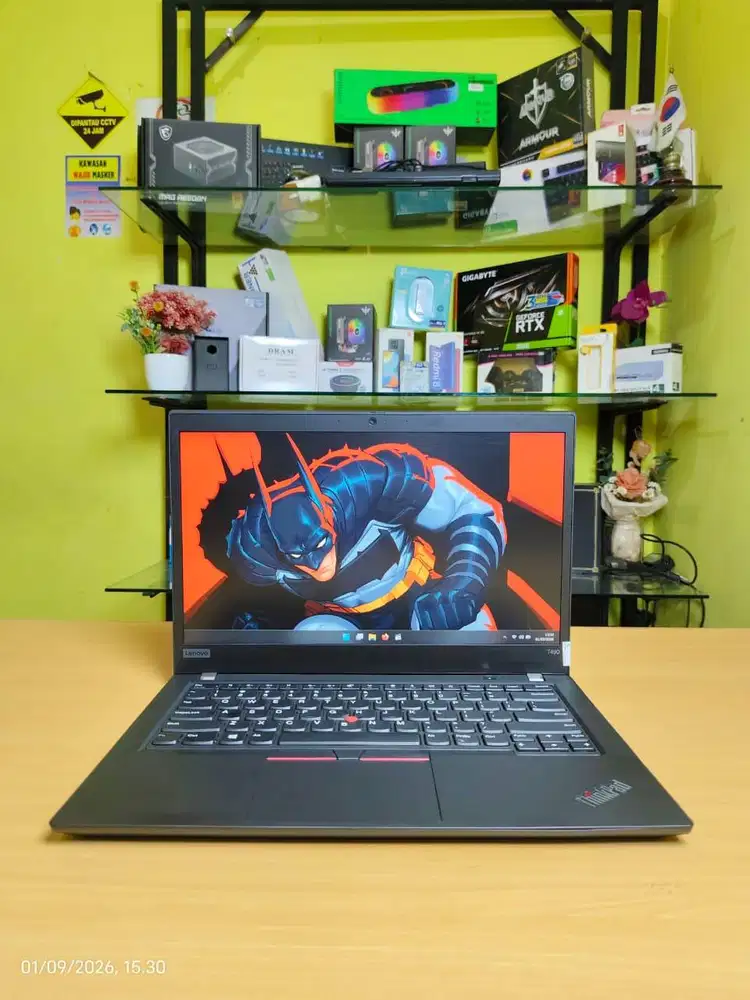 Lenovo thinkpad T490 core i5 generasi 8