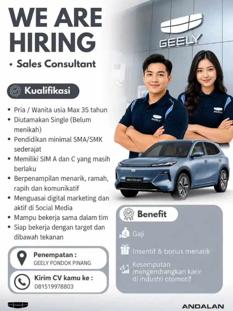 Lowongan kerja sales