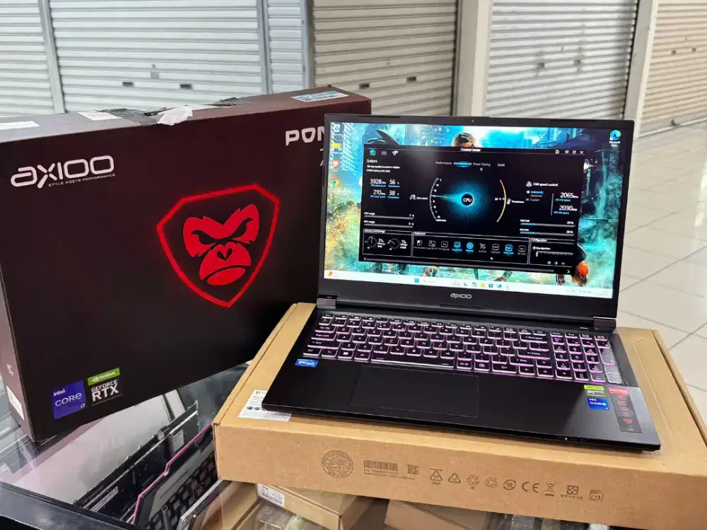 Laptop Axioo  Pongo 725 V2 Gaming Fulsett like new
