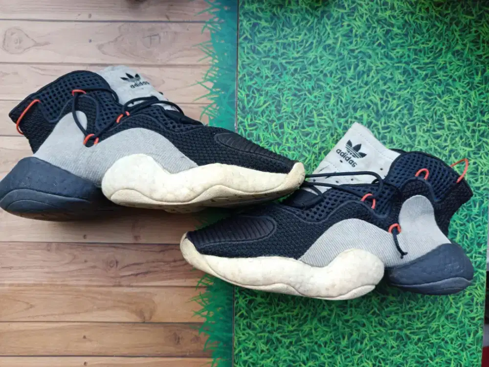 Adidas Crazy BYW Basketball Carbon Black •Preloved,Second,Thrift•