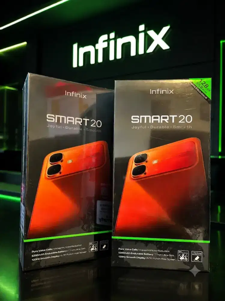 INFINIX SMART 20 8(4+4)/128 GB TERMURAH NEW SEGEL