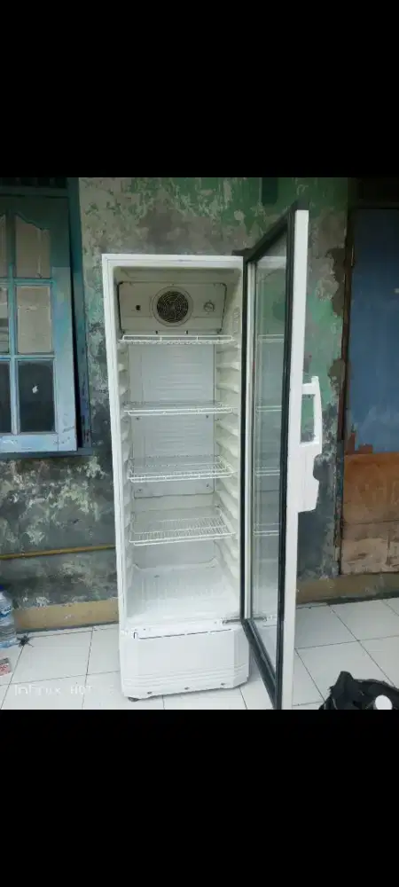 Jual bu kulkas pendingin minuman / showcase ukuran tinggi 170 cm