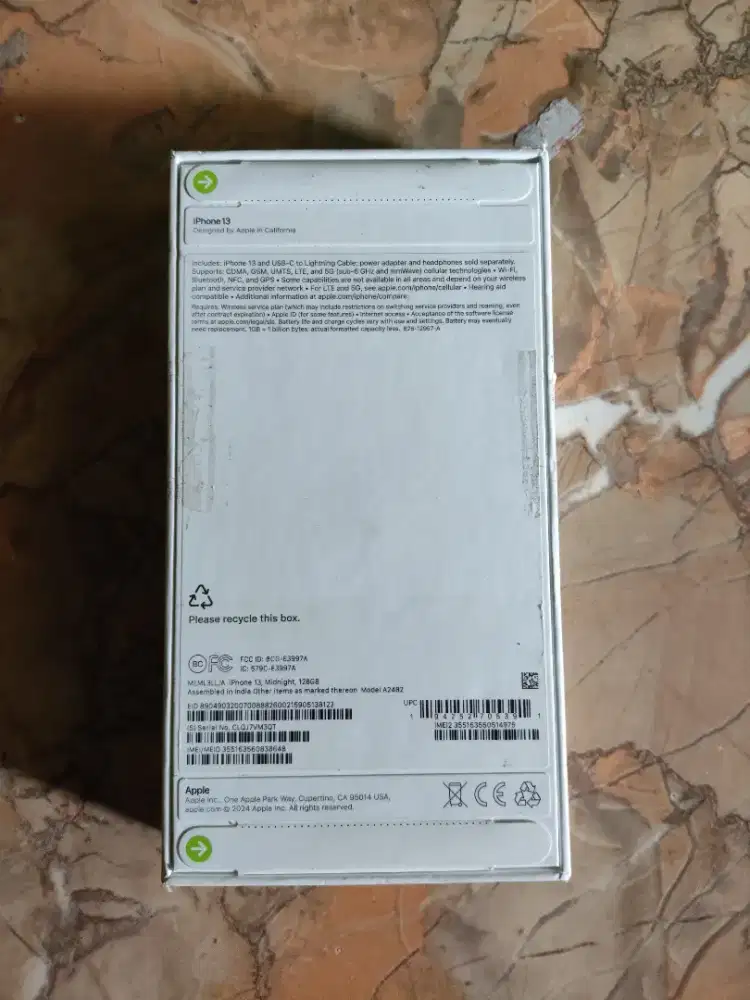 iPhone 13 128gb New Segel BNIB Beacukai