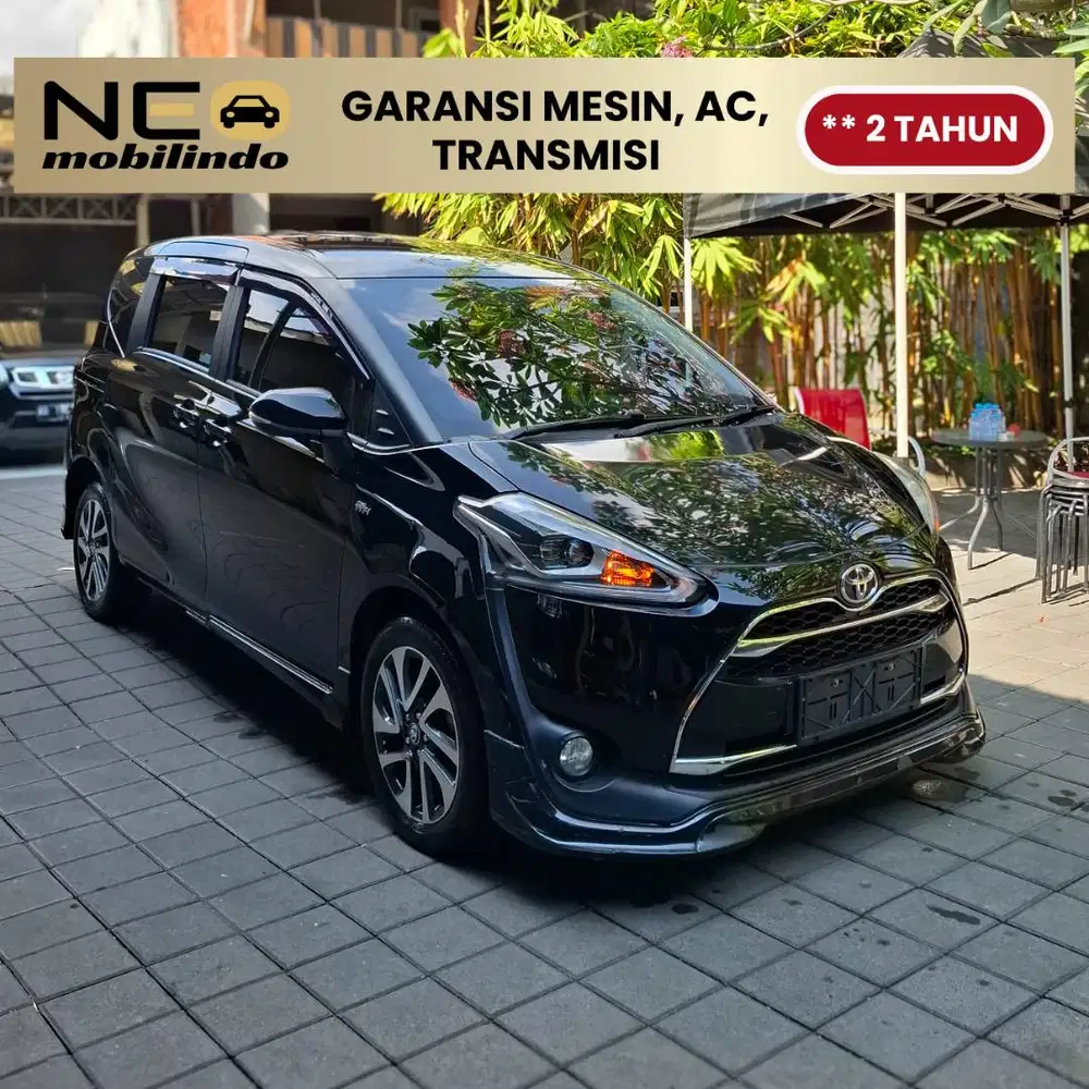 [ Garansi Mesin & Transmisi ] TOYOTA SIENTA 1.5 Q BENSIN AT 2016 HITAM