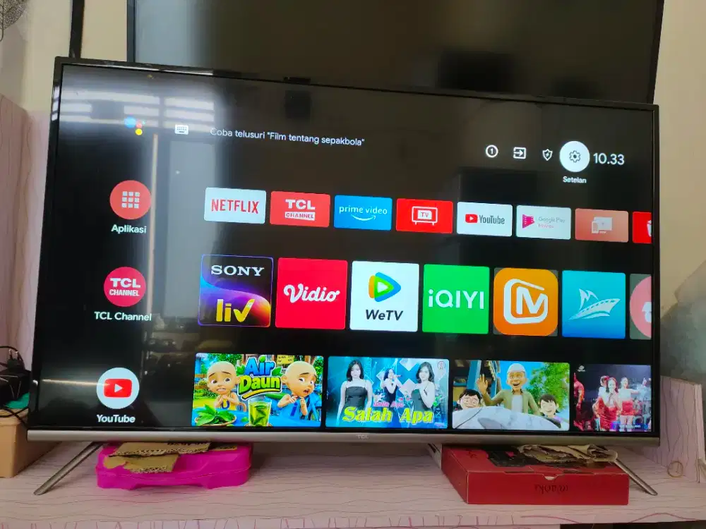 ANDROID TV TCL 4K HDR10