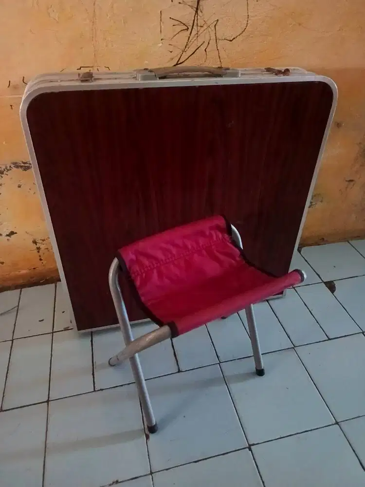 JUAL MEJA LIPAT+KURSI LIPAT