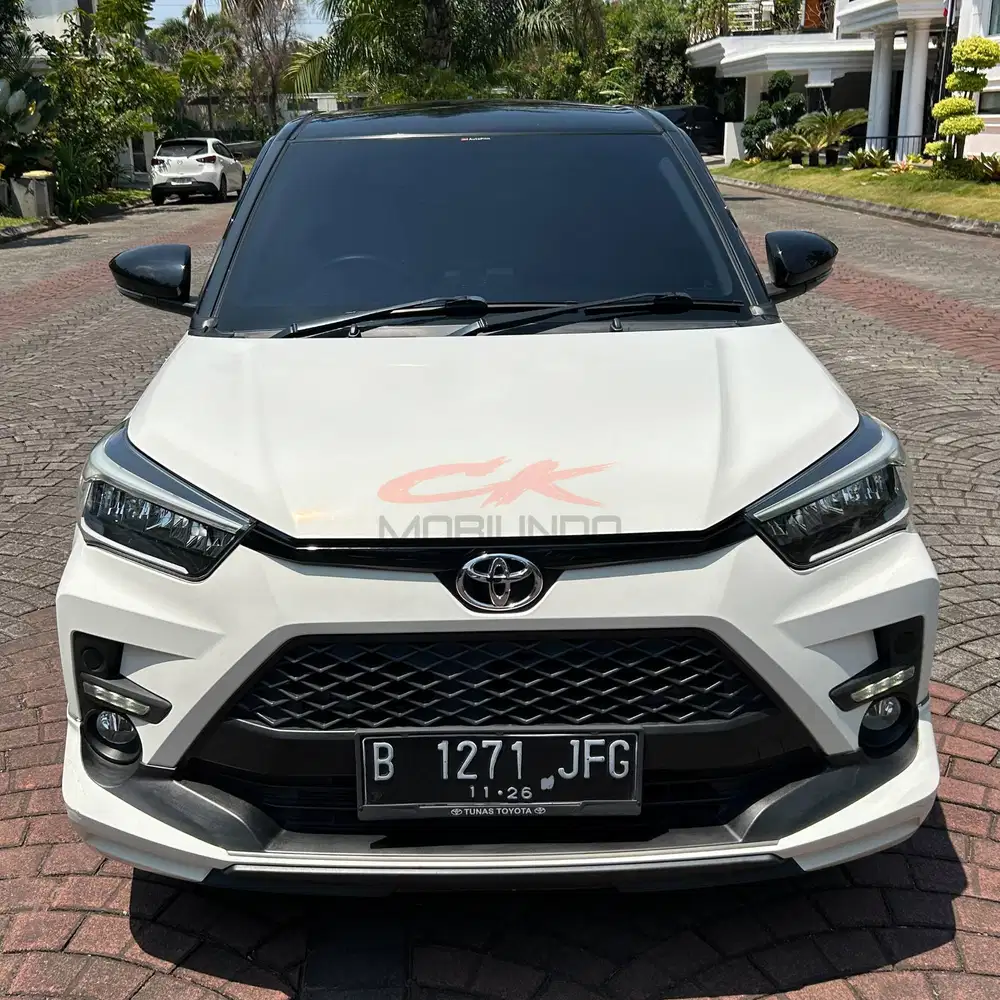 RAIZE 1.0 TURBO GR SPORT AT 2021 PUTIH PEMAKAIAN 2022
