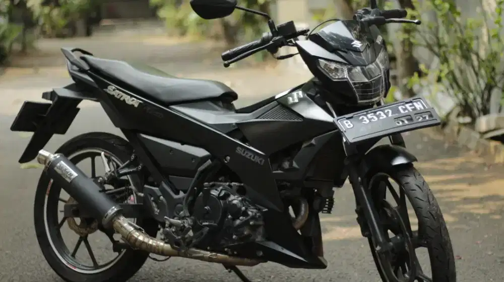 SATRIA F150 INJEKSI BLACK PREDATOR 2016