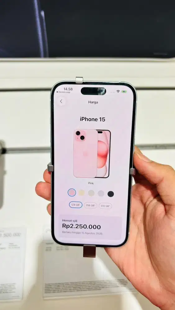 KREDIT IPHONE 15 128GB PAKAI HOME CREDIT TANPA DP BAYAR BULAN DEPAN