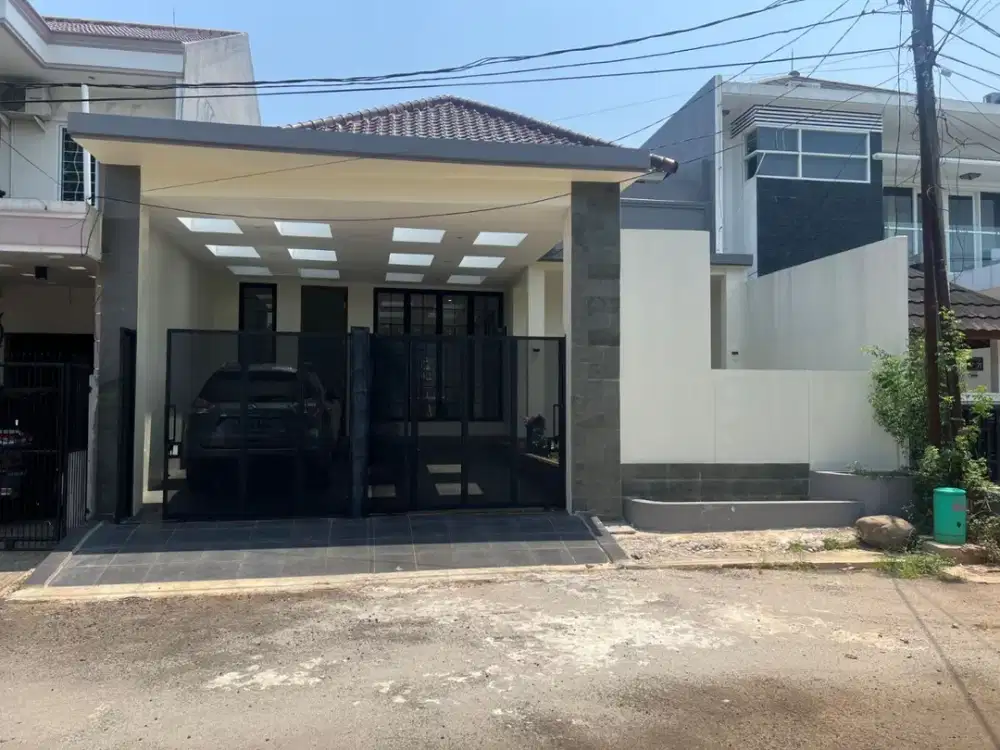 Dijual via lelang Rumah mewah vila melati mas tangerang