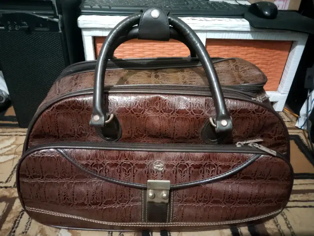 Tas Troli Kulit Asli