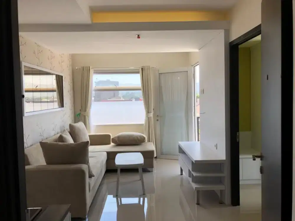 sewa murah bagus apartemen GAA grand asia afrika 2 BR 56 furnish
