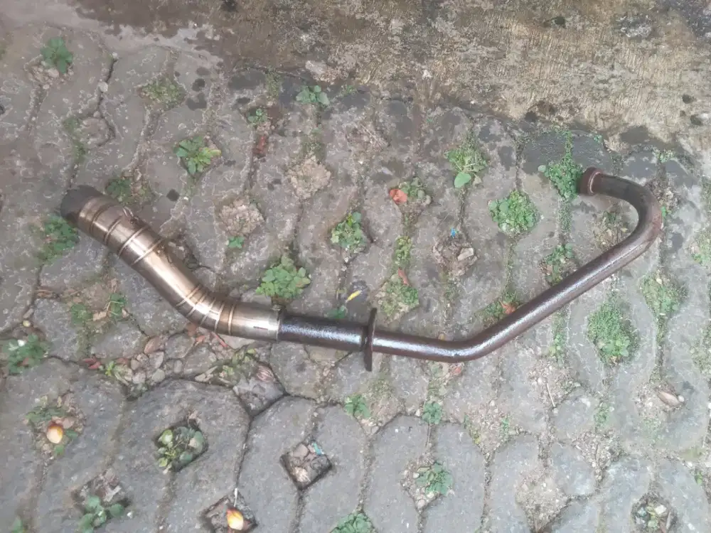 Inlet leher knalpot Yamaha matic Vega Jupiter