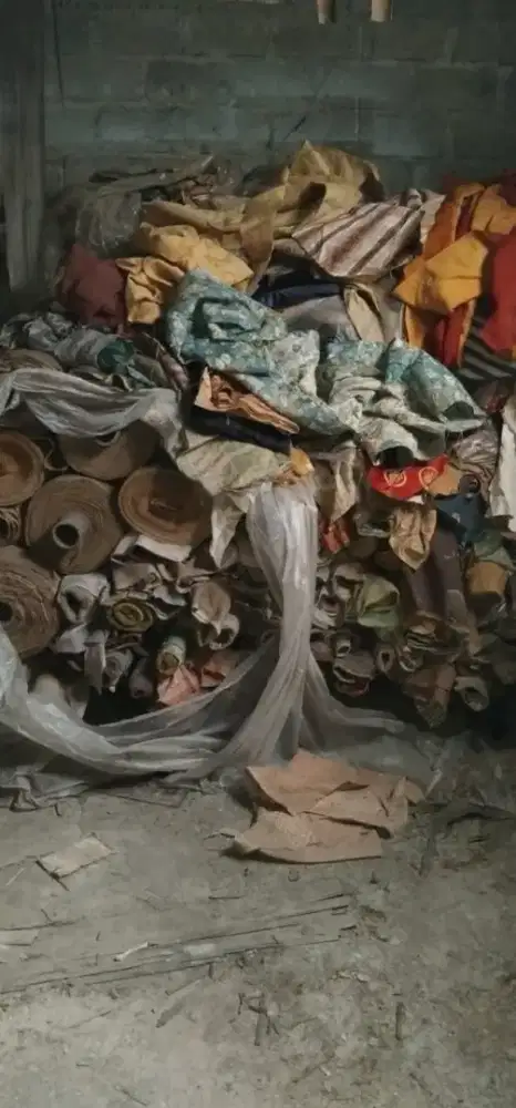 Jual cepat kain bahan bekas mau di borongin bisa di kilo jga bisa