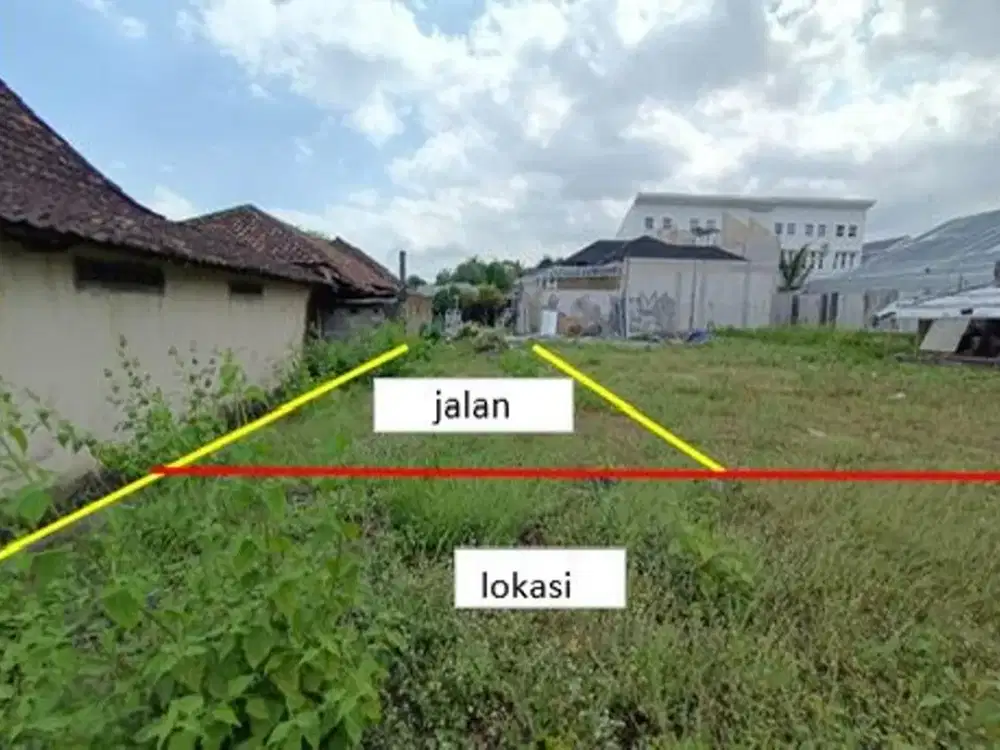 TANAH KAVLING 211 M² DEKAT KAMPUS UII JAKAL KM 13,5 – Rp527,5 JUTA NEGO