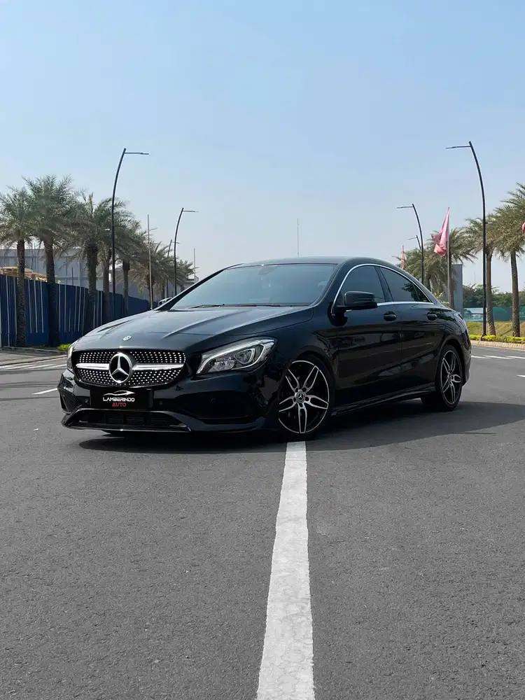 MERCEDES BENZ CLA200 AMG LINE 1.6 TURBO 2019 HITAM SUNROOF 2018