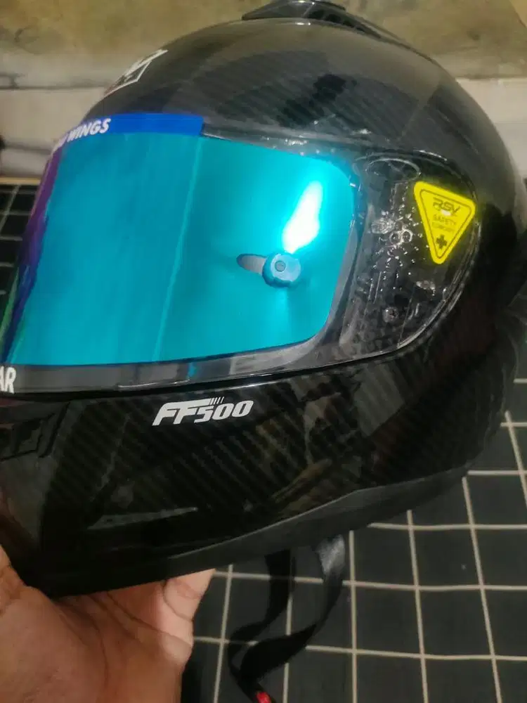 DIJUAL HELM RSV FF500 XL – CARBON. RAGUNAN JAKSEL ( BACA DESKRIPSI )